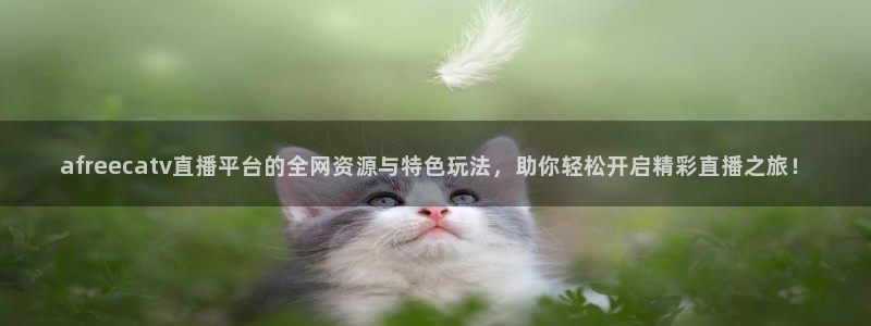 afreecatv直播平台的全网资源与特色玩法，助你轻松开启精彩直播之旅！