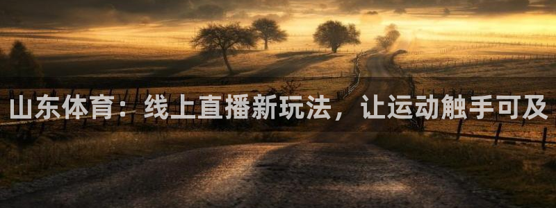 山东体育：线上直播新玩法，让运动触手可及